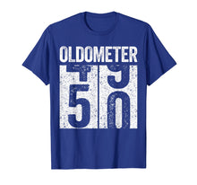 Load image into Gallery viewer, Oldometer 50 T-Shirt 50th Birthday Gift Shirt