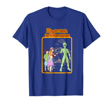 Load image into Gallery viewer, Funny shirts V-neck Tank top Hoodie sweatshirt usa uk au ca gifts for Awesome Alien Gift Shirt Retro Don't Talk To Strangers UFO 2565808