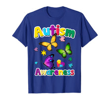 Load image into Gallery viewer, Funny shirts V-neck Tank top Hoodie sweatshirt usa uk au ca gifts for Autism Awareness T-Shirt Butterfly Puzzle Pieces Gift 2395148