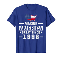 Load image into Gallery viewer, Funny shirts V-neck Tank top Hoodie sweatshirt usa uk au ca gifts for Making America Great Since 1998 21st Birthday T-Shirt Gifts 2300517