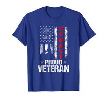 Load image into Gallery viewer, Proud Veteran US Navy Patriotic Shirt
