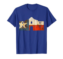 Load image into Gallery viewer, Funny shirts V-neck Tank top Hoodie sweatshirt usa uk au ca gifts for Texas Alamo wrapped in a rustic Texas flag 384311