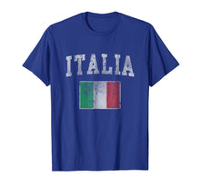 Load image into Gallery viewer, Funny shirts V-neck Tank top Hoodie sweatshirt usa uk au ca gifts for Vintage Italia Italian Flag Italy T-Shirt 328033