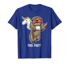 Load image into Gallery viewer, Funny shirts V-neck Tank top Hoodie sweatshirt usa uk au ca gifts for Pool Party Sloth Unicorn Float Shirt Funny Sloth Gifts Kids 743942