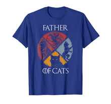 Load image into Gallery viewer, Father of Cats Shirt - Cat Lovers Cat Dad Gift T-Shirt 58940