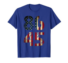 Load image into Gallery viewer, Funny shirts V-neck Tank top Hoodie sweatshirt usa uk au ca gifts for 8645 Impeach Trump American Flag T Shirt 1719667