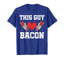Load image into Gallery viewer, Funny shirts V-neck Tank top Hoodie sweatshirt usa uk au ca gifts for This Guy Loves Bacon T-Shirt Heart Bacon Strips Lover Gift 243720