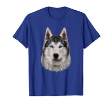 Load image into Gallery viewer, Funny shirts V-neck Tank top Hoodie sweatshirt usa uk au ca gifts for Siberian Husky Dog Face, T-Shirt 1551432