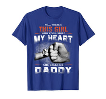 Load image into Gallery viewer, Funny shirts V-neck Tank top Hoodie sweatshirt usa uk au ca gifts for Daughter Who kinda Stole My Heart She Calls Me Daddy Shirts 2104486