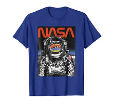 Load image into Gallery viewer, NASA Astronaut Moon Reflection Vintage Retro Graphic T-Shirt