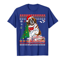 Load image into Gallery viewer, Funny shirts V-neck Tank top Hoodie sweatshirt usa uk au ca gifts for Ugly Christmas Sweater Saint Bernard Dog T-Shirt 1556567