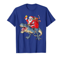 Load image into Gallery viewer, Funny shirts V-neck Tank top Hoodie sweatshirt usa uk au ca gifts for Dinosaur Christmas Shirt Boys Santa T rex Kids Xmas Gifts 1912765