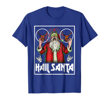 Load image into Gallery viewer, Funny shirts V-neck Tank top Hoodie sweatshirt usa uk au ca gifts for Hail Santa Sleigher Heavy Metal Ugly Christmas Shirt 77605