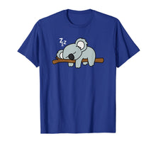 Load image into Gallery viewer, Cute Sleeping Koala Bear Cool Gift For Animal Lovers T-Shirt-176941