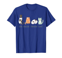 Load image into Gallery viewer, Cute Un Deux Trois Cat Kitty Gifts for Women, Gifts TShirt998779