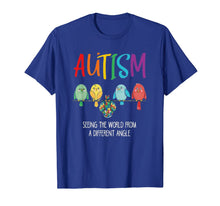 Load image into Gallery viewer, Autism Awareness Cute Owl Color Puzzles autism T-Shirt kids T-Shirt-247605