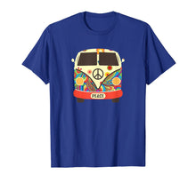 Load image into Gallery viewer, Hippie Hippies Peace Vintage Retro Costume Hippy Gift T-Shirt 105605