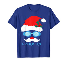 Load image into Gallery viewer, Funny shirts V-neck Tank top Hoodie sweatshirt usa uk au ca gifts for Ho Ho Ho H2O H2O H2O Swimming Gifts Santa Claus Swimmer T-Shirt 804480