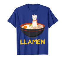 Load image into Gallery viewer, Llamen Llama Ramen Noodle Japanese Anime Kawaii Gift T-Shirt