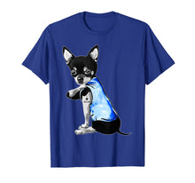 Load image into Gallery viewer, Mother's Day Gifts Chihuahua Dog Tattoo I Love Mom T-Shirt-648979