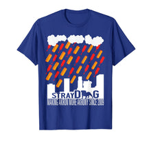 Load image into Gallery viewer, Stray Dog Akron Raining Cats And Dogs Ketchup And Hot Dogs T-Shirt