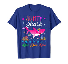 Load image into Gallery viewer, Aunty Shark Doo Doo Shirt Matching Family Shark T-Shirt 125066