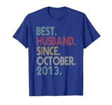 Load image into Gallery viewer, Mens 6th Wedding Anniversary Gifts Husband Since October 2013 T-Shirt