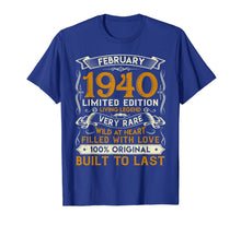 Load image into Gallery viewer, February 1940 Shirt 80 Years Old 80th Birthday Gifts T-Shirt-1285668