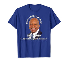 Load image into Gallery viewer, Representative Elijah Cummings RIP (Memorial Design) T-Shirt