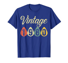 Load image into Gallery viewer, Vintage Retro 1980 40 Years Old 40th Birthday Gift Men Women T-Shirt-164138