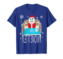 Load image into Gallery viewer, Cocaine Santa let it snow christmas sweater T-Shirt-177453