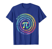 Load image into Gallery viewer, Math Teacher Gifts Tie Dye Pi Symbol Pi Day TShirt596528