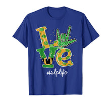 Load image into Gallery viewer, LOVE I Love You Sign Language SLP Life St Patrick's Day TShirt994778