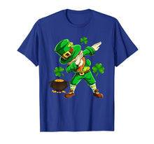 Load image into Gallery viewer, Funny Dabbing Leprechaun Saint Patrick's Day Shamrock Gifts TShirt291473
