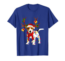 Load image into Gallery viewer, Funny shirts V-neck Tank top Hoodie sweatshirt usa uk au ca gifts for Santa jack russell gorgeous reindeer Light Christmas Lover T-Shirt 994991