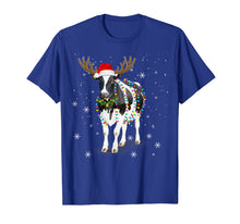 Load image into Gallery viewer, Funny shirts V-neck Tank top Hoodie sweatshirt usa uk au ca gifts for Funny Cow Christmas Tee Reindeer Christmas Lights Pajama T-Shirt 1043589