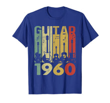 Load image into Gallery viewer, Distressed Vintage Guitar 1960 60th Birthday Gifts Guitarist T-Shirt-5350111