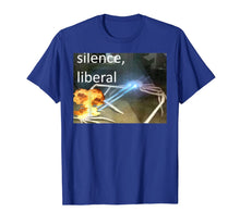 Load image into Gallery viewer, Silence Liberal Dank Memes Funny Laser Crab Meme T-Shirt