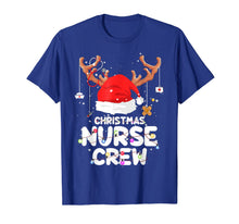 Load image into Gallery viewer, Funny shirts V-neck Tank top Hoodie sweatshirt usa uk au ca gifts for Christmas Nurse Crew Santa Hat Reindeer Merry Christmas gift T-Shirt 266284