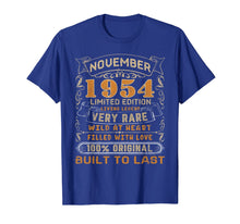 Load image into Gallery viewer, November 1954 Shirt 65 Years Old 65th Birthday Gift Him Her T-Shirt