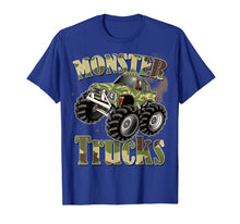 Load image into Gallery viewer, Monster Trucks T Shirt Funny Camouflage Birthday Gift T-Shirt-173494