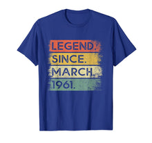 Load image into Gallery viewer, Legend Since March 1961 59th Birthday Gifts 59 Years Old T-Shirt-5874843