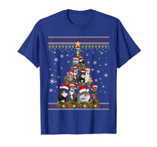 Load image into Gallery viewer, Funny Christmas Tree Cats Merry Christmas Ugly Sweater Gifts T-Shirt-3127700