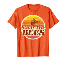 Load image into Gallery viewer, Save The Bees Tshirt Women Men Vintage Retro Distressed Gift