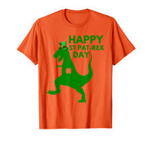 Load image into Gallery viewer, Happy St PatRex Day Shirt for Boys Dinosaur St Patricks Day T-Shirt856966