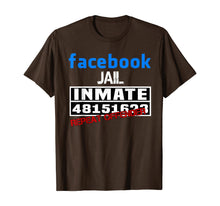 Load image into Gallery viewer, Funny shirts V-neck Tank top Hoodie sweatshirt usa uk au ca gifts for Facebook-Jail-Inmate-Repeat T-Shirt 418213