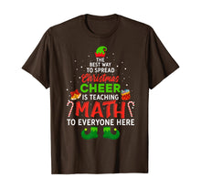 Load image into Gallery viewer, Funny shirts V-neck Tank top Hoodie sweatshirt usa uk au ca gifts for Math Teacher Christmas Shirt Funny Elf Christmas Cheer T-Shirt 216717