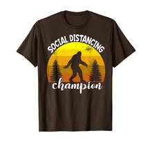 Load image into Gallery viewer, BigFoot Sasquatch Conspiracy Social Distance Champion Gift TShirt267798