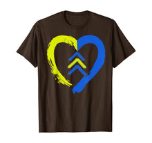 Load image into Gallery viewer, 3 Arrows Heart Love Down Syndrome Awareness TShirt308897