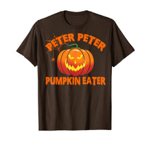 Load image into Gallery viewer, Peter Peter Pumpkin Eater Couples Halloween Costume Gifts T-Shirt